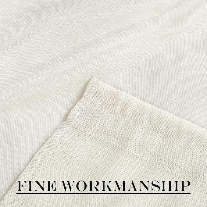 NICETOWN Linen Curtains 50 Inches Long - Image 6