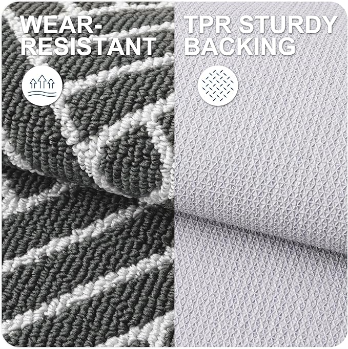 OLANLY Indoor Door Mat, 36x24 Inch, Dirt Resistant and Absorbent, Non-Slip - Image 3