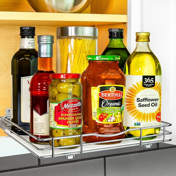 LYNK PROFESSIONAL® Pull Out Spice Rack Organizer by LYNKPROFESSIONAL