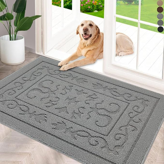 FONEYI Indoor Door Mat 36" x 59", Dirt Trapper Door Mats Non-Slip Entryway Rugs by FONEYI