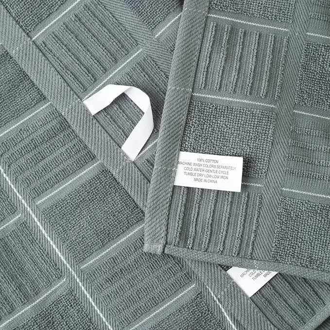 Glynniss Kitchen Towels and Dishcloths Set, Dish Towels and Dish Rags - Image 3