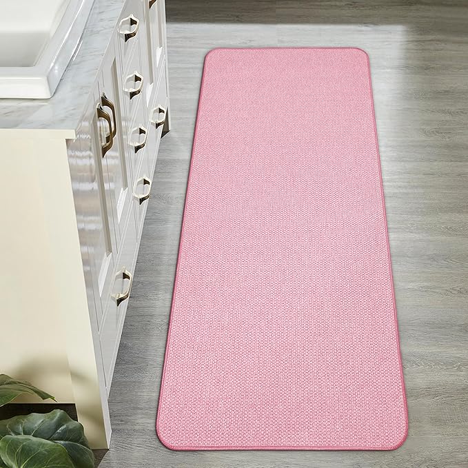 Bath Mat, Ultra Thin Bathroom Runner Rugs, Large Bath Mats by BosapDirect