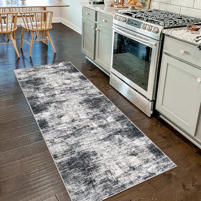 IOHOUZE Abstract Runner Rug 2x7 Ft Washable Runners by iOhouze
