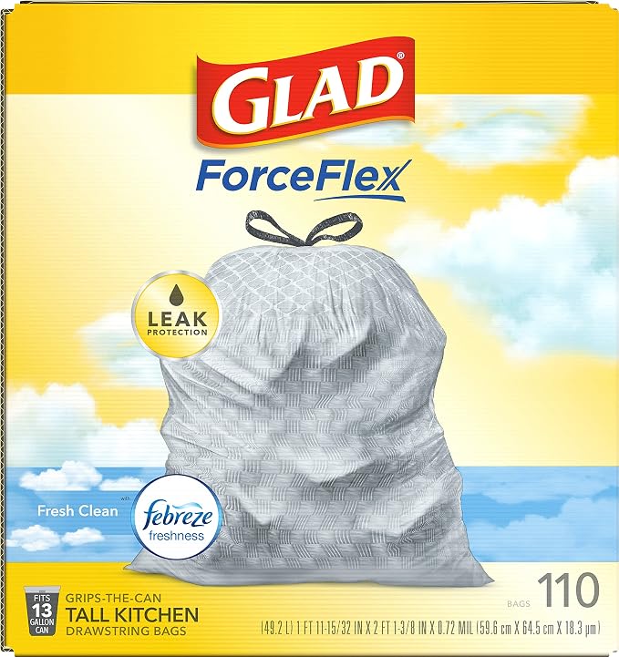 Glad Tall Kitchen Drawstring Trash Bags - Image 11