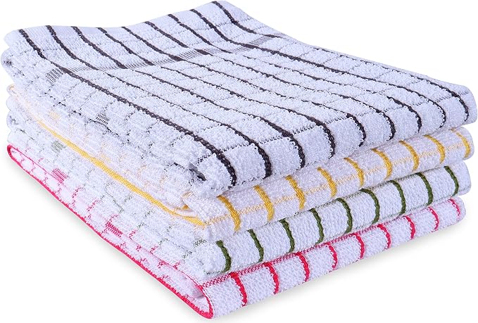 AMOUR INFINI Kitchen Towels Set of 4 by AmourInfini