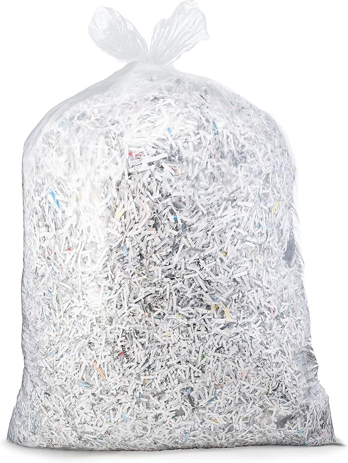 Tasker 30-33 Gallon Trash Bags Heavy Duty Clear Large Plastic Recycling Garbage - Image 7