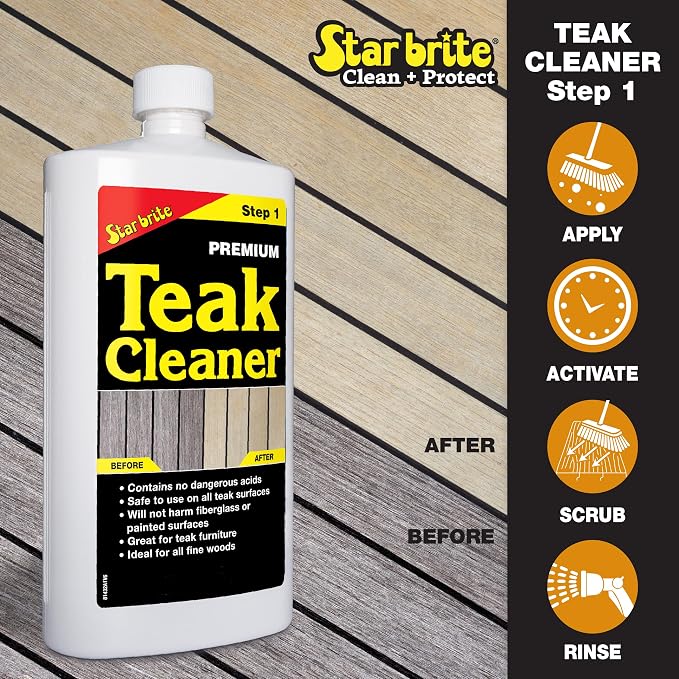 STAR BRITE Teak Care 3 Step Kit - Image 4