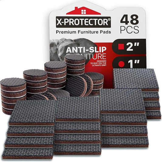 Non Slip Furniture Pads X-PROTECTOR 48 PCS by X-Protector