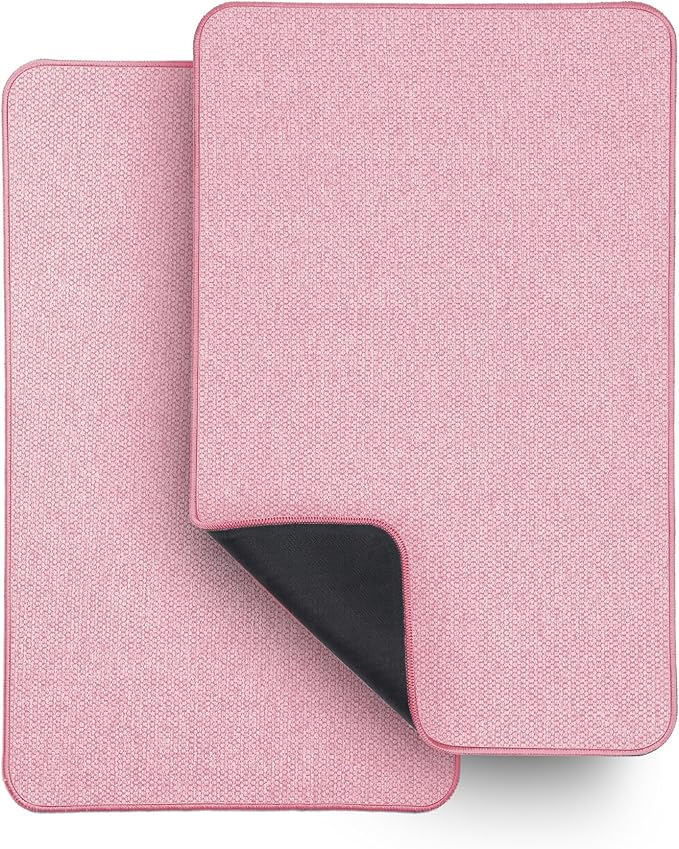 Bath Mat, Ultra Thin Bathroom Rugs, Rubber Bath Mats by BosapDirect