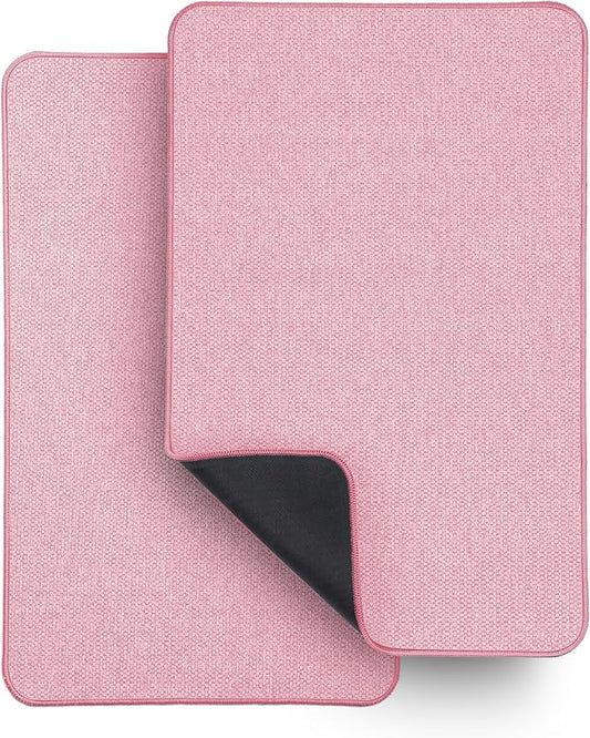Bath Mat, Ultra Thin Bathroom Rugs, Rubber Bath Mats by BosapDirect
