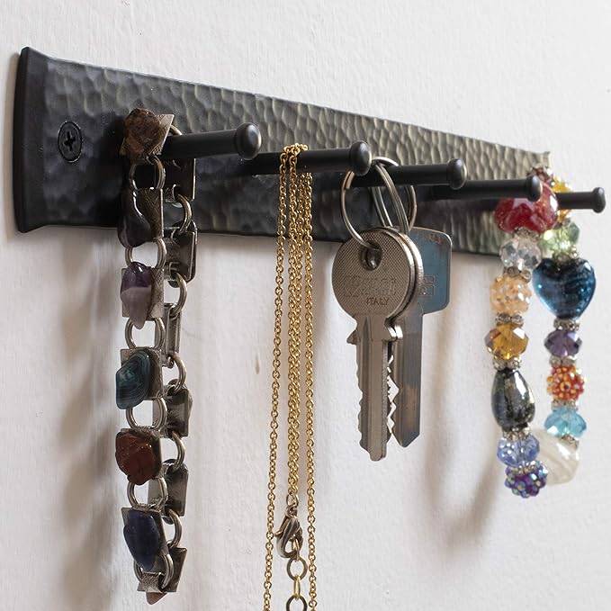 Rustic Wall Hooks for Hanging Accessories, Jewelry Hanger - Image 4