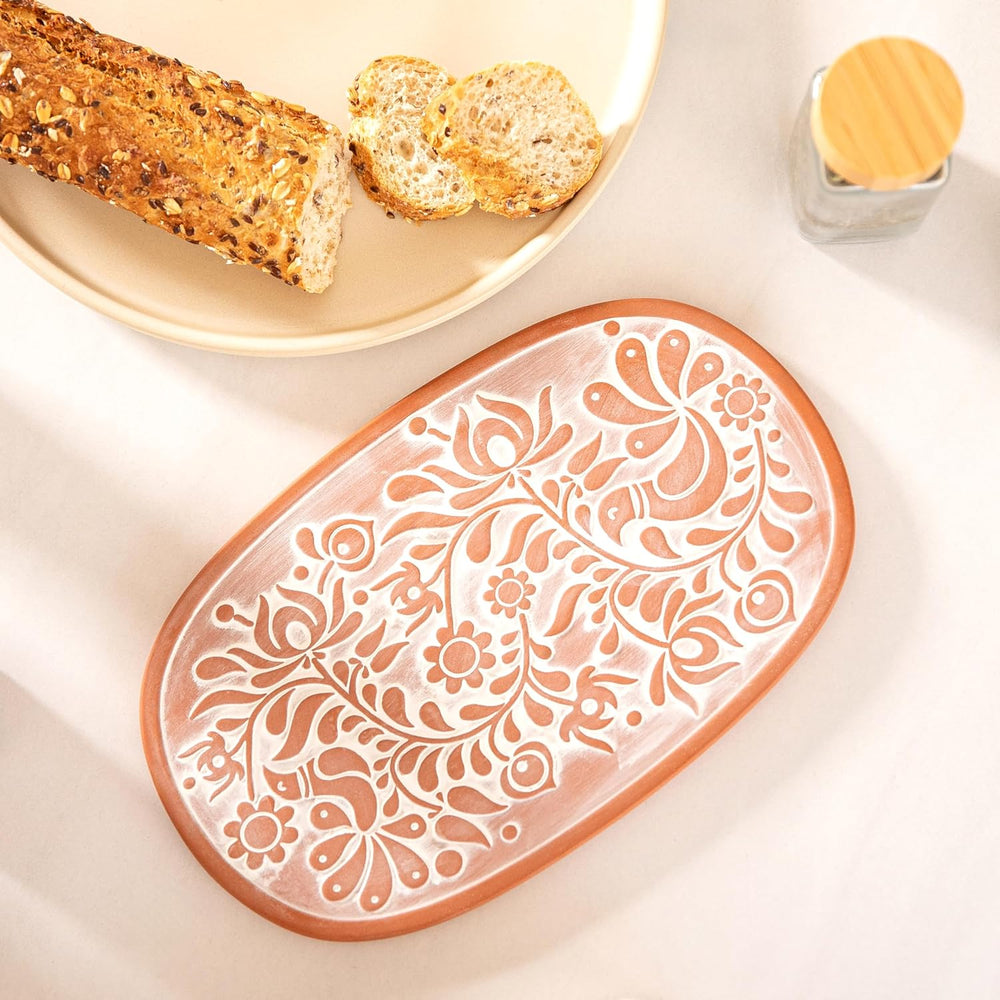 Vivi's Bread Warmer Basket with Stone | and Cotton Towel | for Sourdough ...