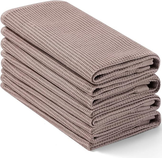 Homaxy 100% Cotton Waffle Weave Kitchen Towels by Homaxy