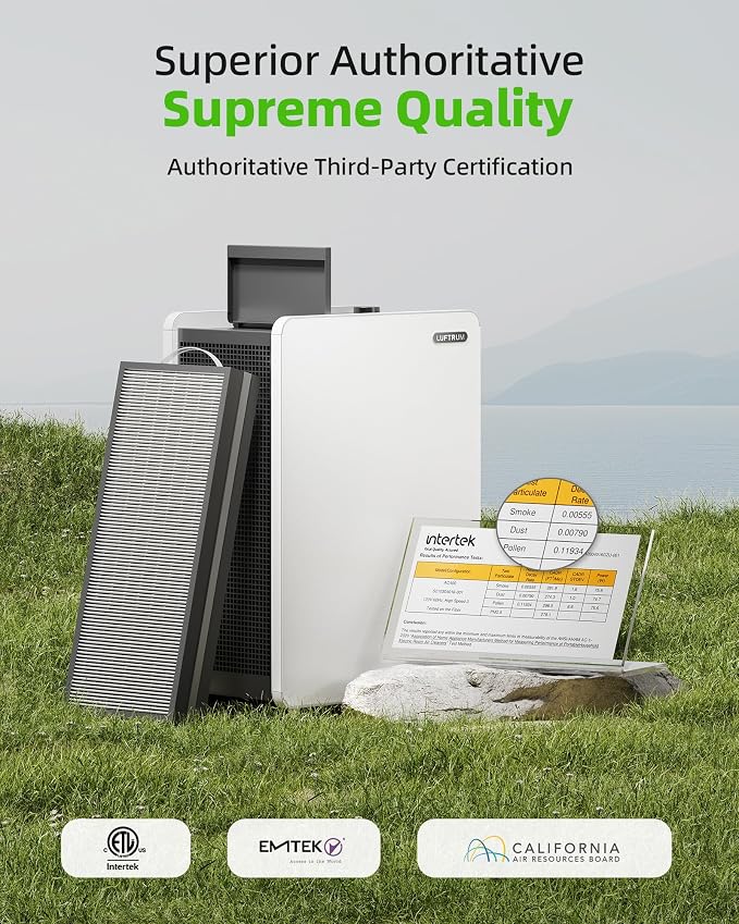 Air Purifier for Large Room: True HEPA Air Filter for Allergies Pets Asthma - Image 6