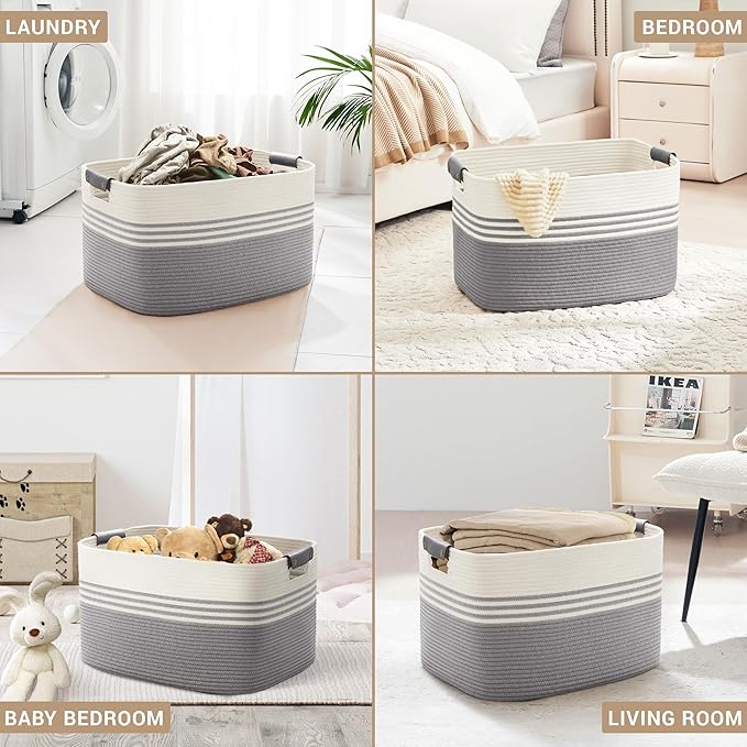 86L Extra Large Laundry Basket - Image 4