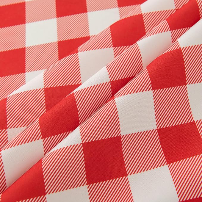 Waterproof Plaid Tablecloth Fabric - Image 9