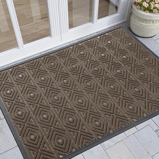 Yimobra Door Mat, Outdoor Indoor Entrance Welcome Mat, Heavy Entry Front Door by Yimobra