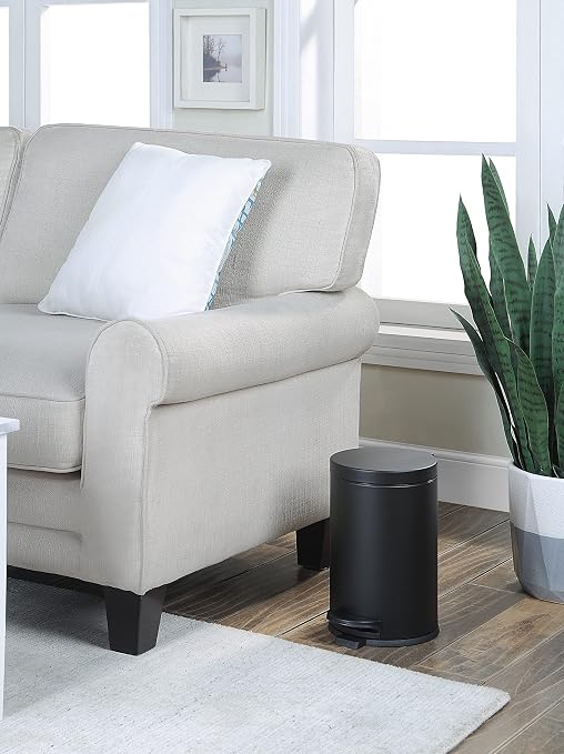 SunnyPoint 4.5 Liter Small Round Trash Can - Image 2