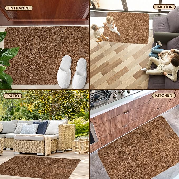 Premium Microfiber Indoor Door Mat – 36"x72" Washable Entry Mat, Waterproof - Image 7