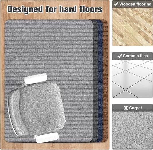 Placoot Desk Chair Mat for Hardwood Floor & Tile 55"x35" Office Chair Mat for - Image 2