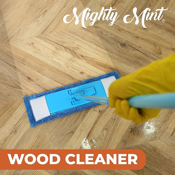 Mighty Mint Wood Cleaner and Conditioner, Spray Cleans and Renews Wood - Image 4