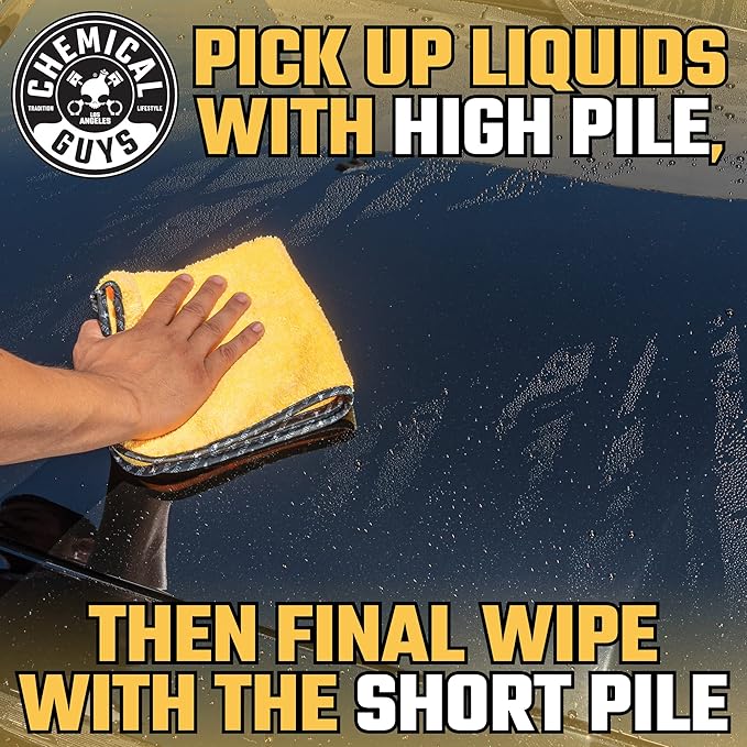 Chemical Guys MIC_506_24 Professional Grade Premium Microfiber Towels, Home - Image 7