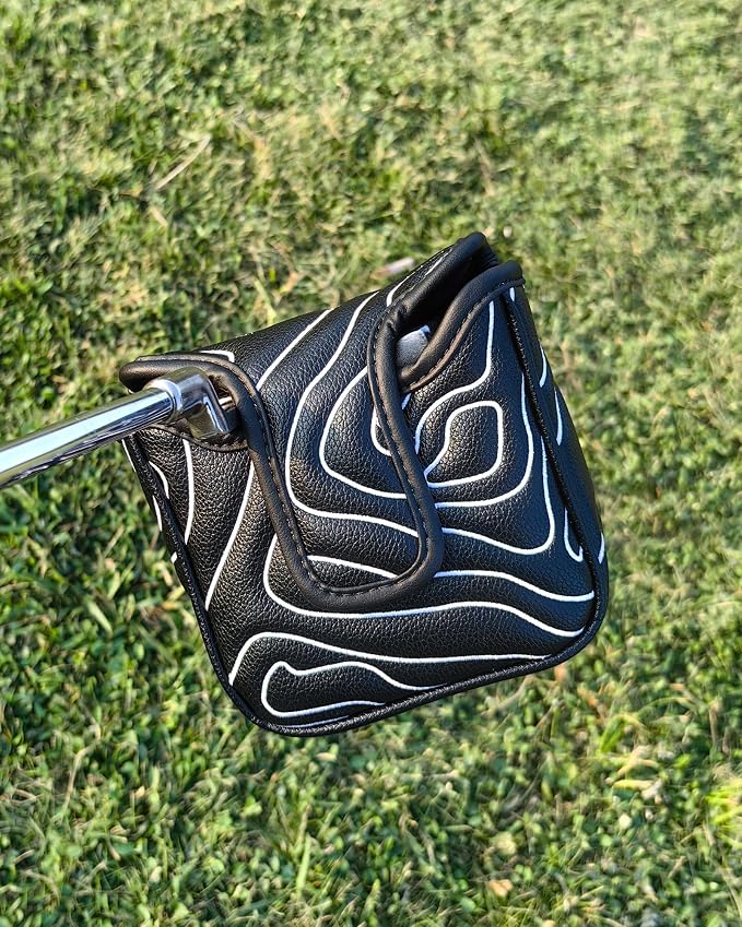 Big Teeth Golf Club Covers Full Set Driver Headcover Fairway Wood Hybrid Golf - Image 4