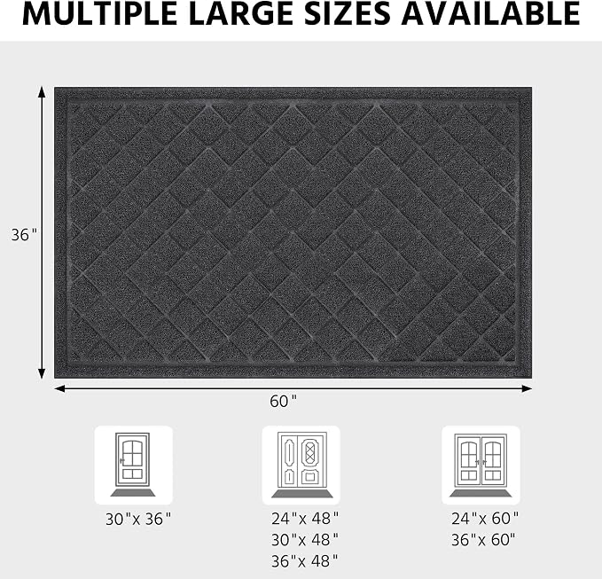 Front Door Mat Indoor Outdoor Entrance - Image 3