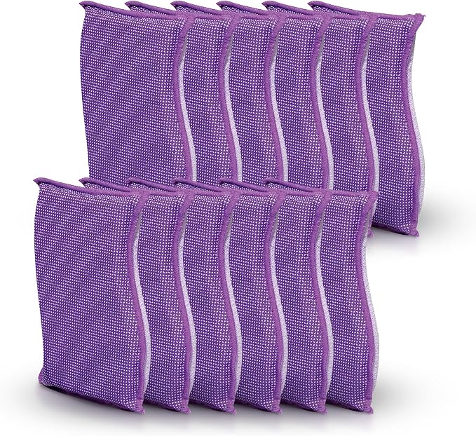 Scotch-Brite Stay Clean Scrubber Pads, Non-Scratch Dish Sponges - Image 9