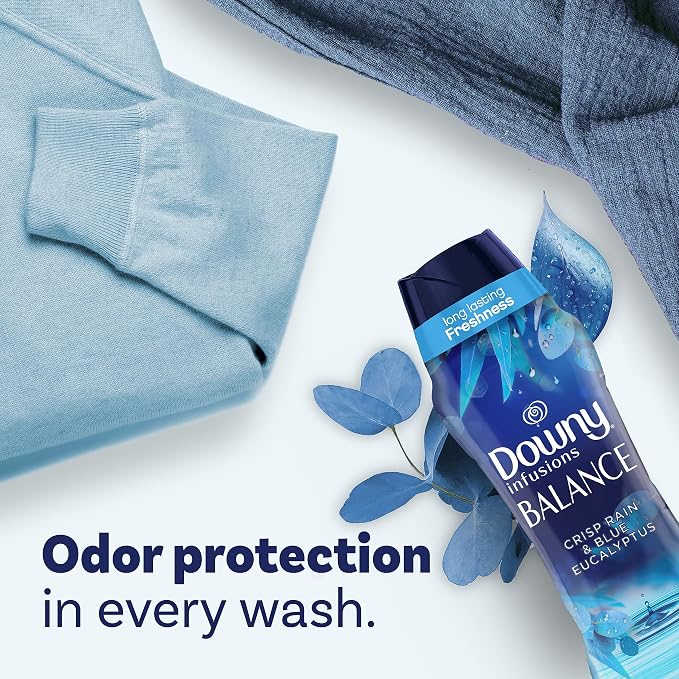 Downy Infusions In-Wash Laundry Scent Booster Beads, Crisp Rain and Blue - Image 6