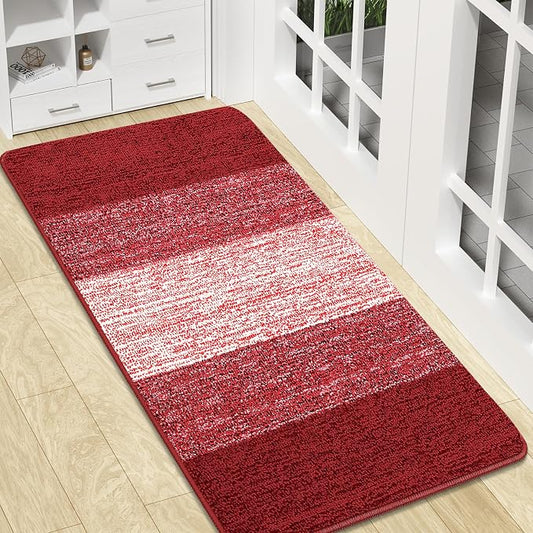 Kitinjoy Indoor Outdoor Door Mat, 47x20 Non-Slip Absorbent Dirt Trapper by Kitinjoy
