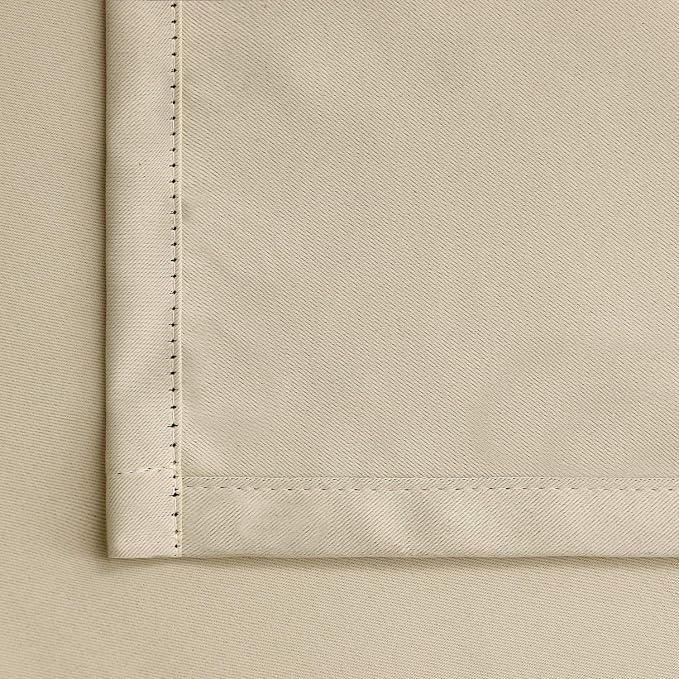 BGment Beige Blackout Curtains 36 Inches Length - Image 7