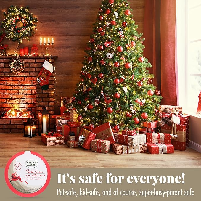Citrus Magic Holiday Odor Absorbing Solid Air Freshener, 'Tis the Season - Image 5