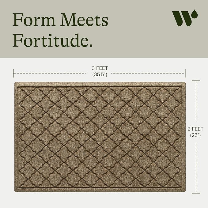 WaterHog Heavy Duty Doorway Mat, Made in USA, Durable & Skid-Resistant Entryway - Image 3