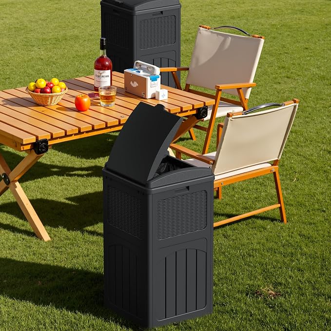 Devoko 33 Gallon Outdoor Trash Can - Image 5