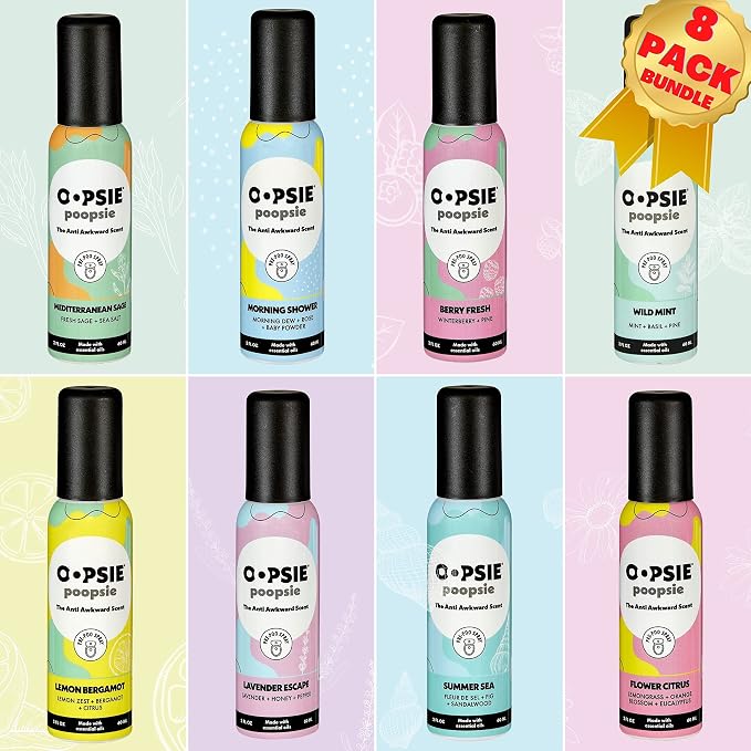 Oopsie Poopsie Pre-Poo toilet spray, discreet & portable original odor - Image 6