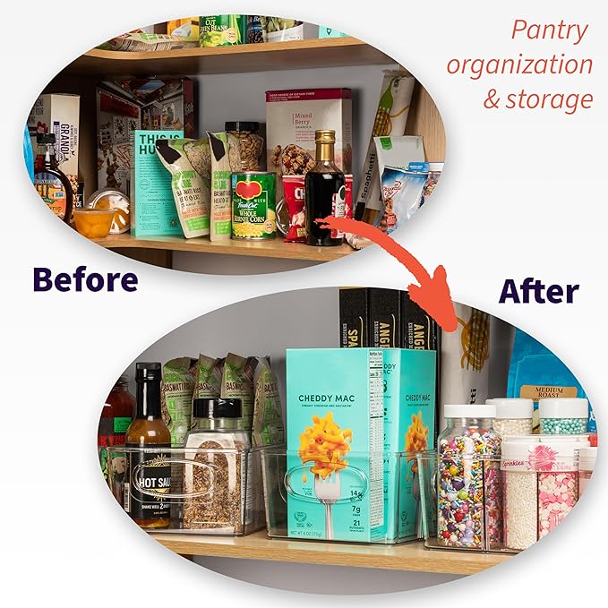 ClearSpace Plastic Pantry Organization and Storage Bins - Image 2