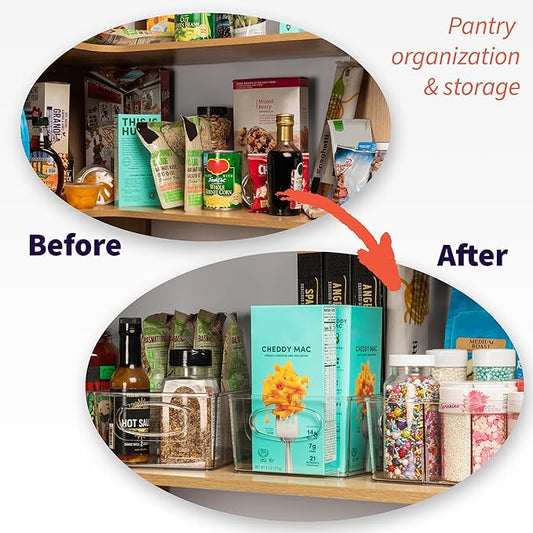 ClearSpace Plastic Pantry Organization and Storage Bins - Image 2