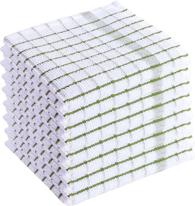 AMOUR INFINI Kitchen Dish Cloths Set of 8 - Image 5