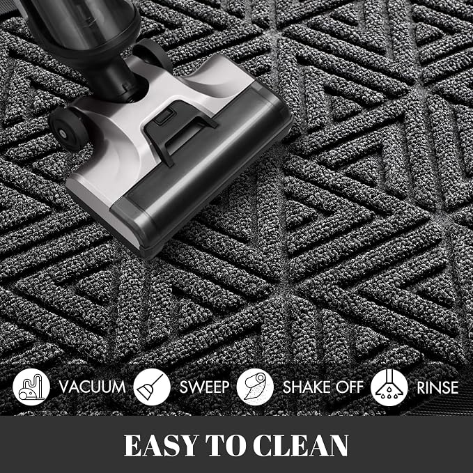 Yimobra Large Door Mat 36x24, All-Weather Waterproof Non-Slip Welcome Matt - Image 7