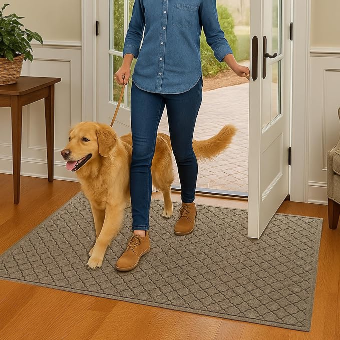 WaterHog Heavy Duty Doorway Mat, Made in USA, Durable & Skid-Resistant Entryway - Image 2