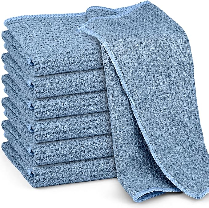 Microfiber Cleaning Cloth Waffle Weave by Ekedalen