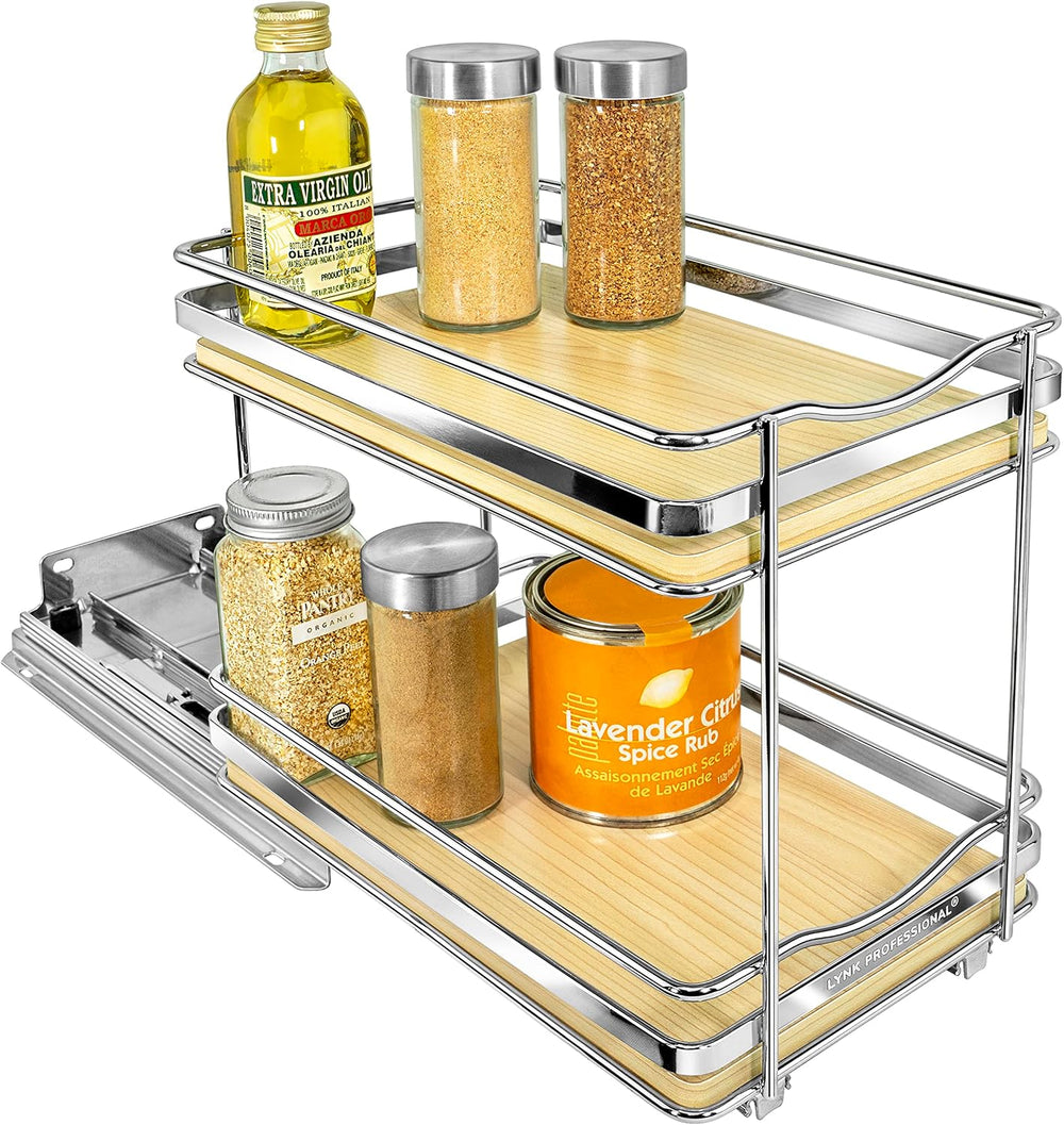 LYNK PROFESSIONAL® Élite™ Pull Out Spice Rack Organizer