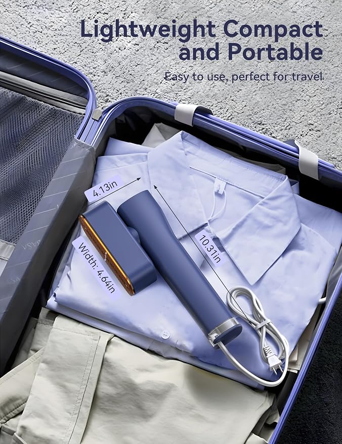 Steamer for Clothes, Sundu Portable 2-in-1 Steamer & Iron, 15s Heat-up - Image 5