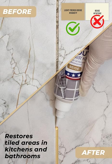 Tile Grout Repair Kit, Grout Sealer Restore and Renewer - Image 2
