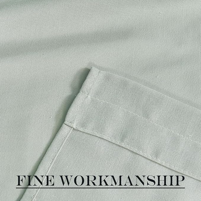 NICETOWN Sage Green Door Curtains - Image 7