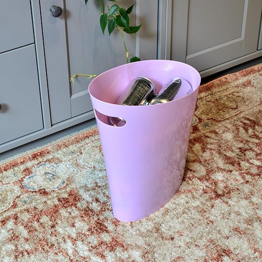 Youngever 2 Gallon Slim Trash Can, Plastic Garbage Container Bin, Small Trash - Image 3