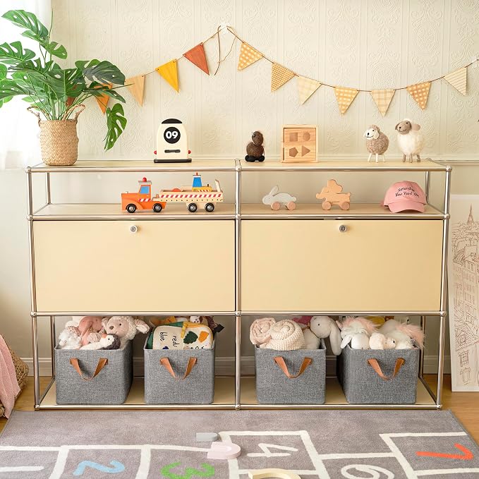 GRANNY SAYS Closet Storage Baskets, Collapsible Fabric Storage Bins - Image 5