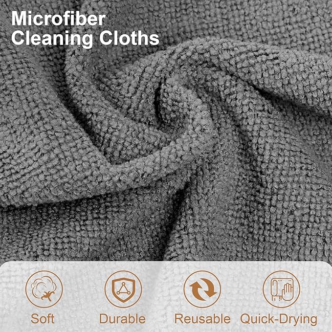 LIVOS Microfiber Cleaning Cloth Roll - Image 4