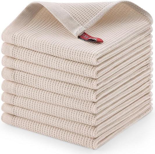 Homaxy 100% Cotton Waffle Weave Dish Cloths by Homaxy